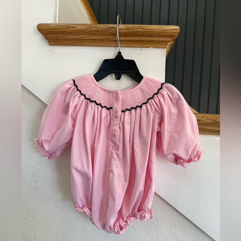 Mama's Boo Pink Baby Romper - Picture 2 of 3